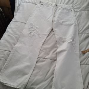 NWT Agolde 90s Jeans White Size 31